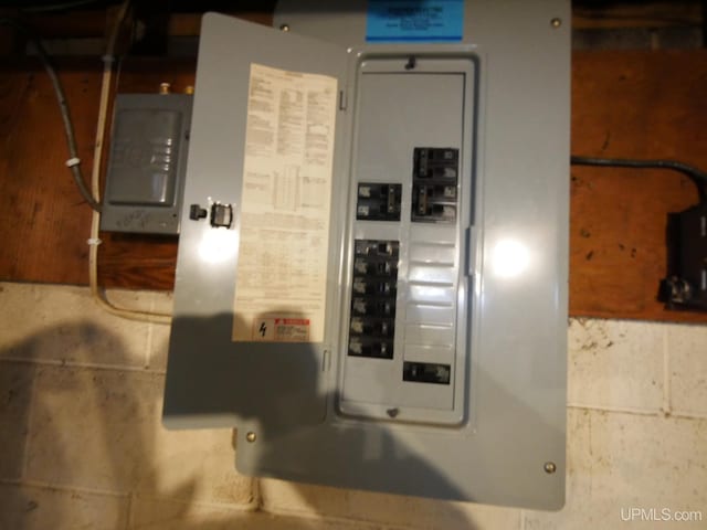 utilities with electric panel