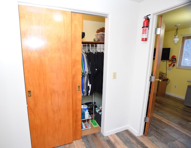 view of closet