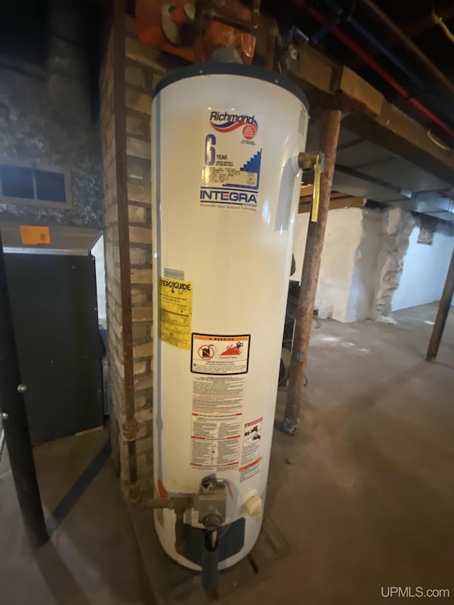 utilities with water heater