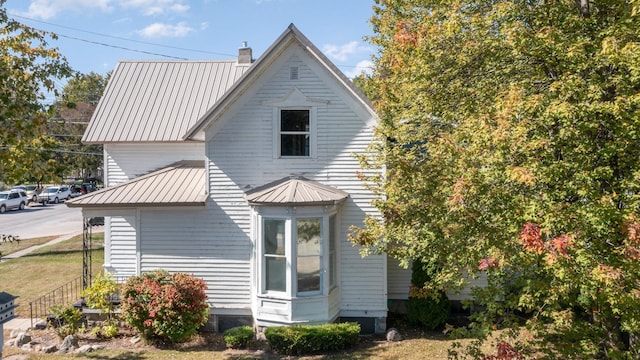 view of back of property