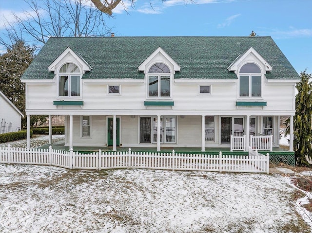 farmhouse-style home with a porch