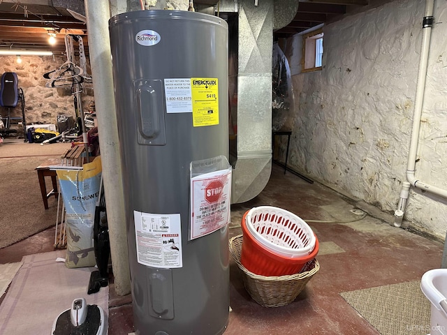 utilities with water heater