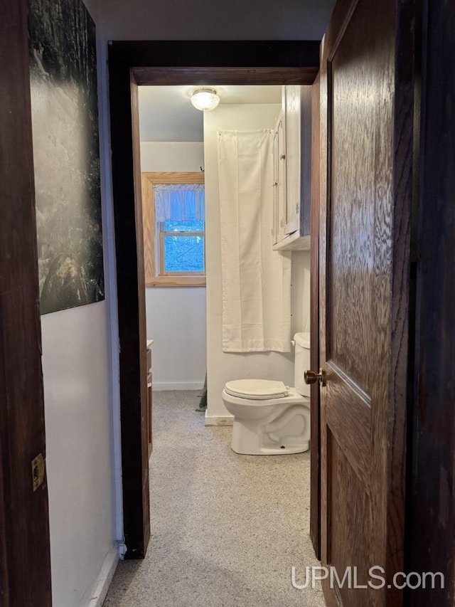 bathroom with toilet