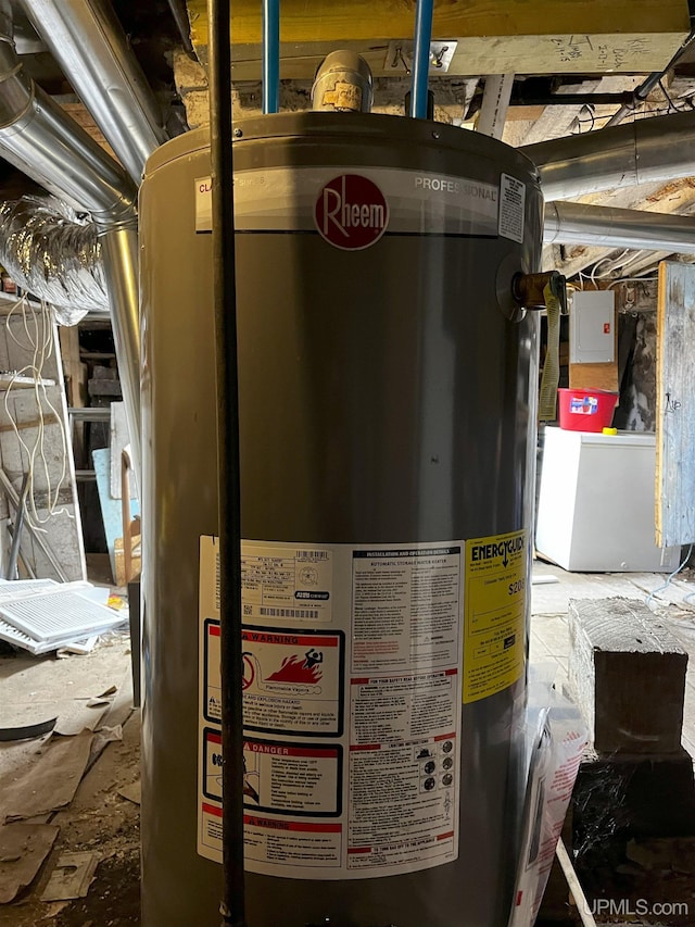 utilities with water heater