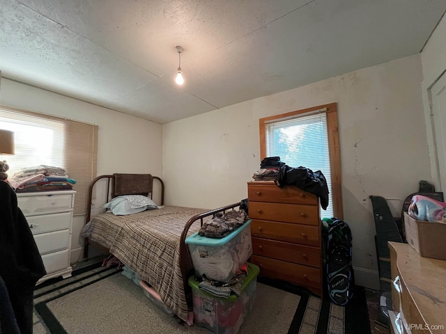 bedroom featuring carpet floors