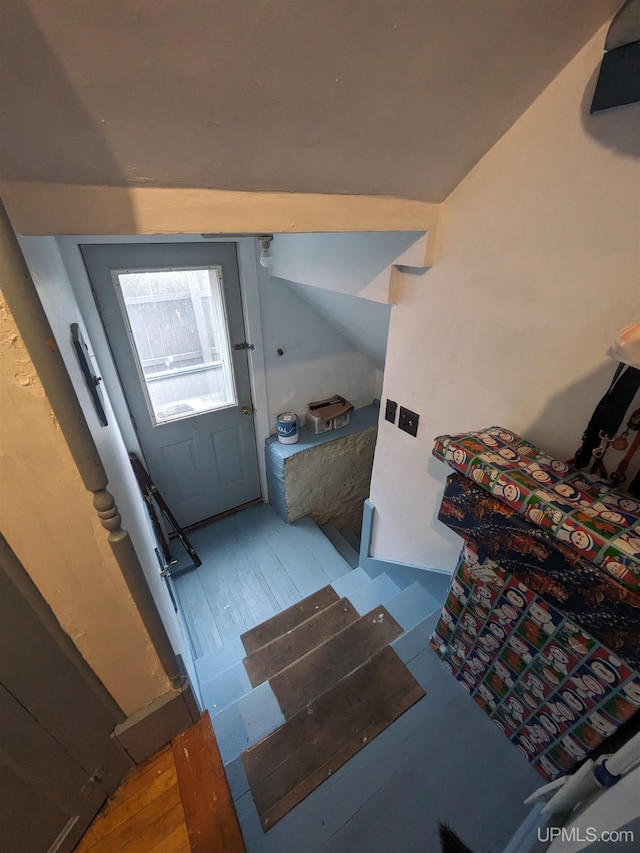 interior space featuring light hardwood / wood-style flooring