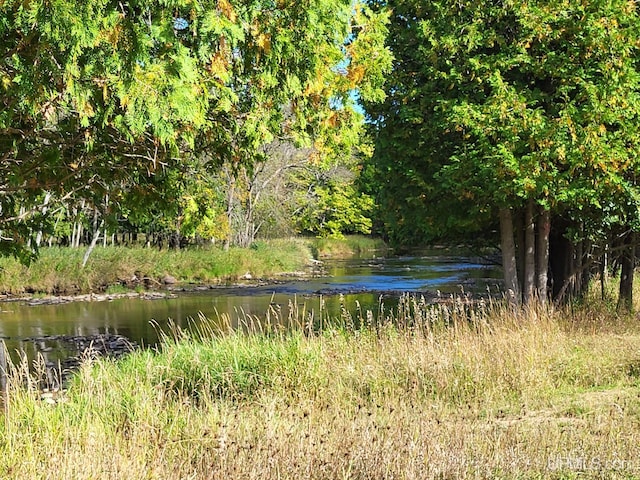 view of water feature