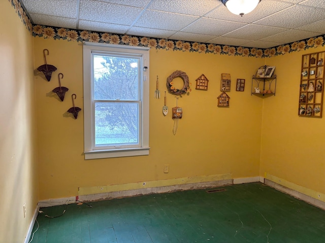 unfurnished room featuring wood-type flooring