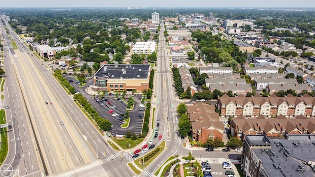 aerial view