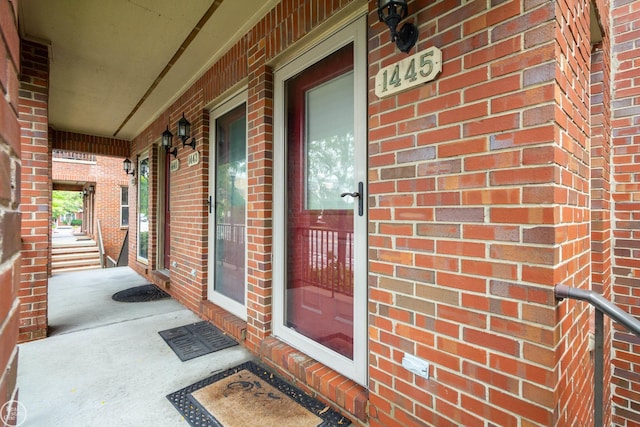 view of entrance to property