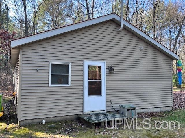 view of rear view of property