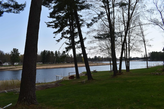 view of water feature