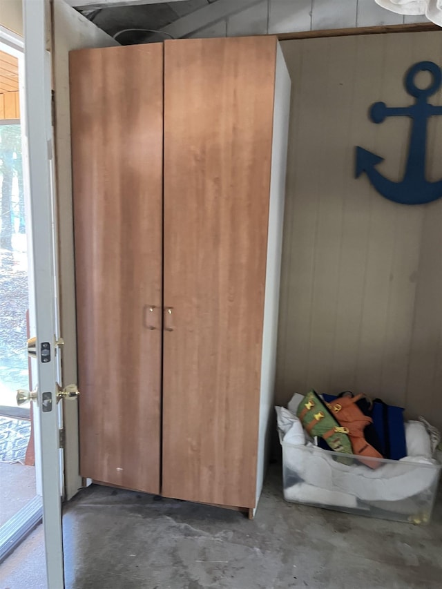view of closet