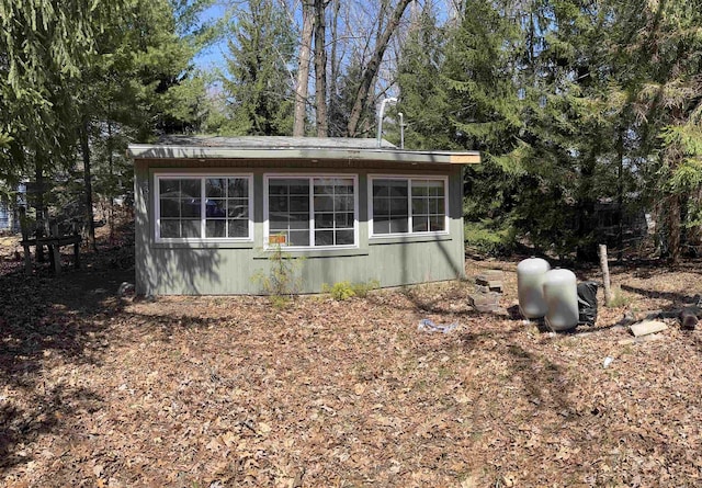view of side of property