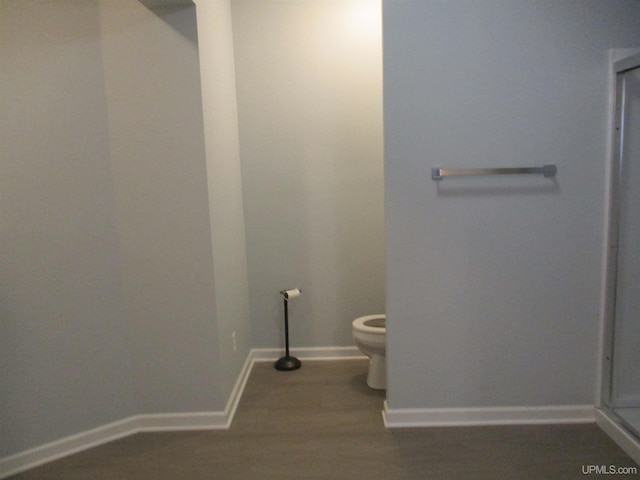 bathroom featuring toilet