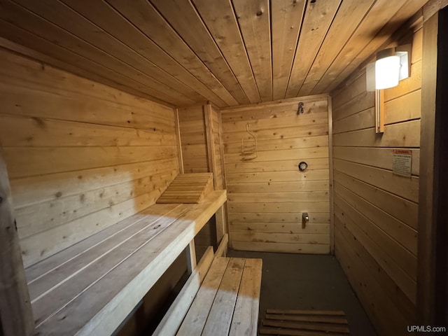 view of sauna / steam room