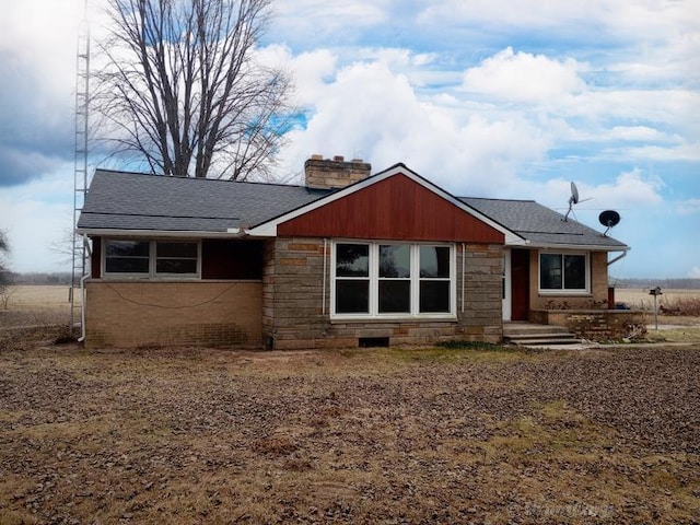 view of ranch-style house