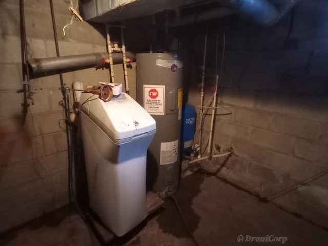 utilities with water heater