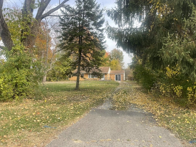 view of road