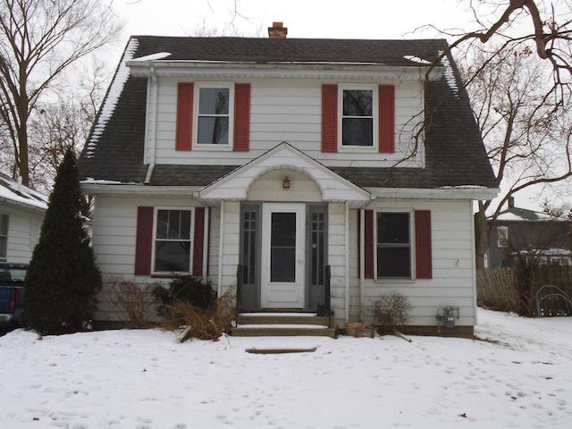 view of front facade