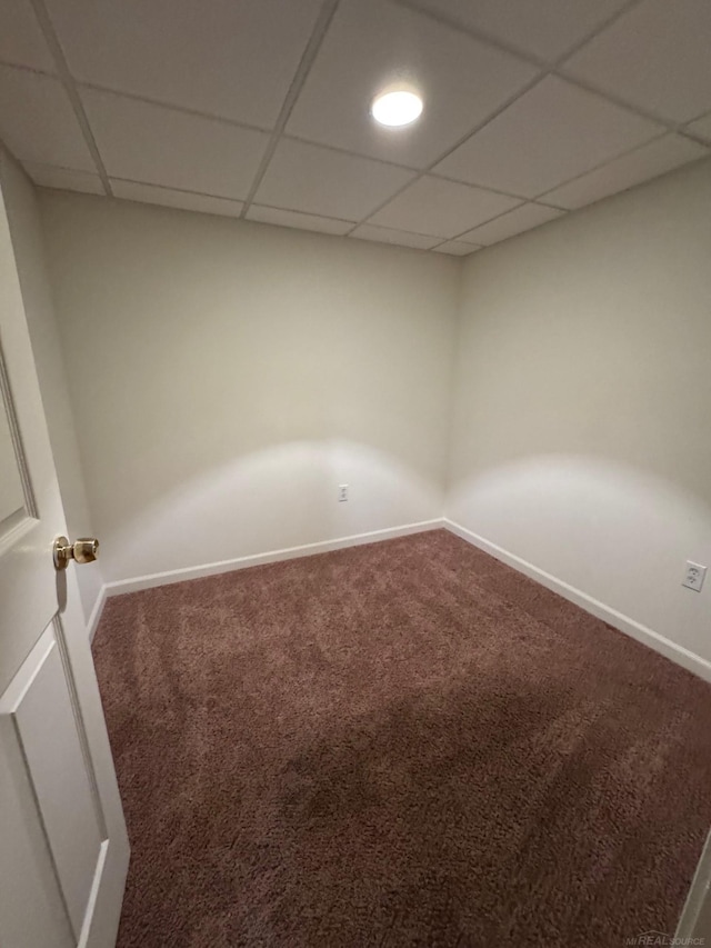 unfurnished room with carpet