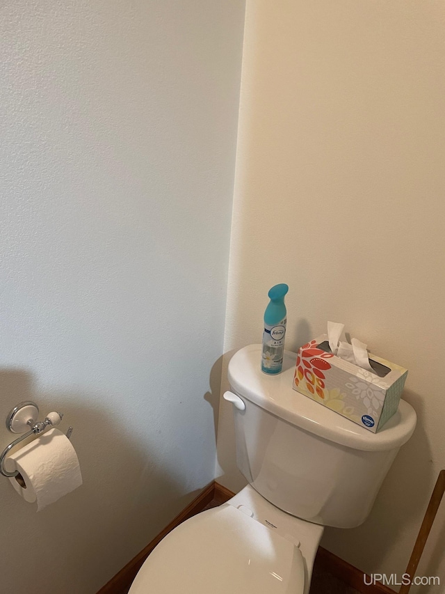 bathroom with toilet