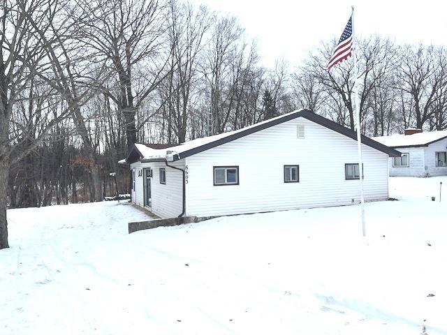 view of snow covered exterior