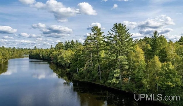 property view of water