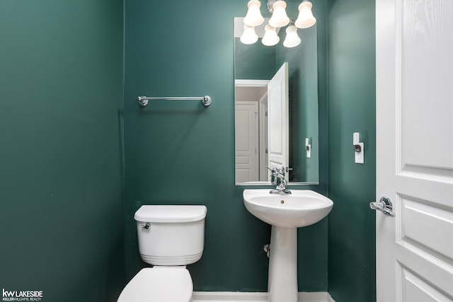 bathroom with toilet