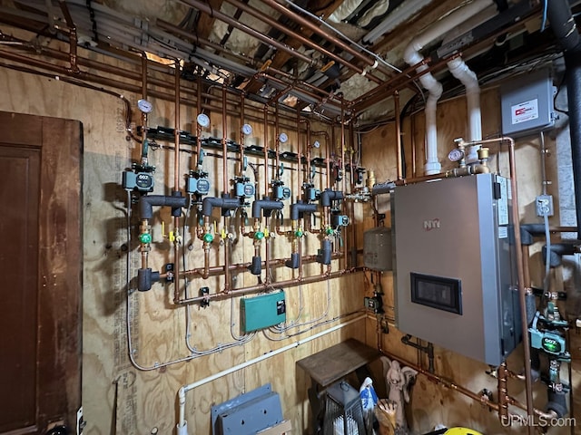 view of utility room