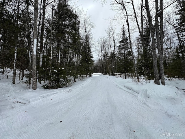 view of road