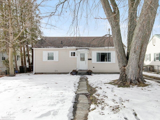 view of ranch-style house