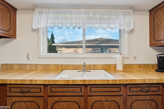 kitchen with sink