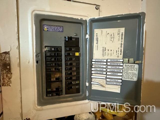 utilities with electric panel