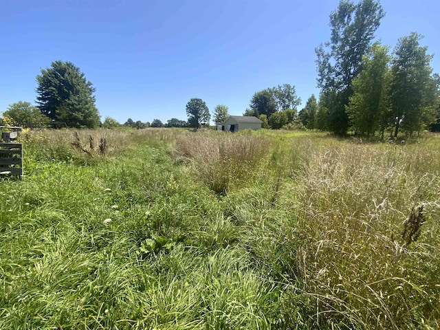 view of nature with a rural view