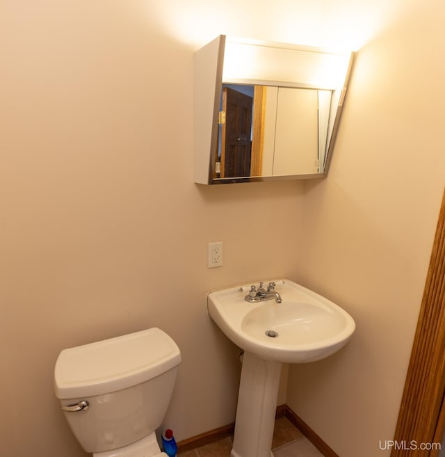 bathroom with toilet