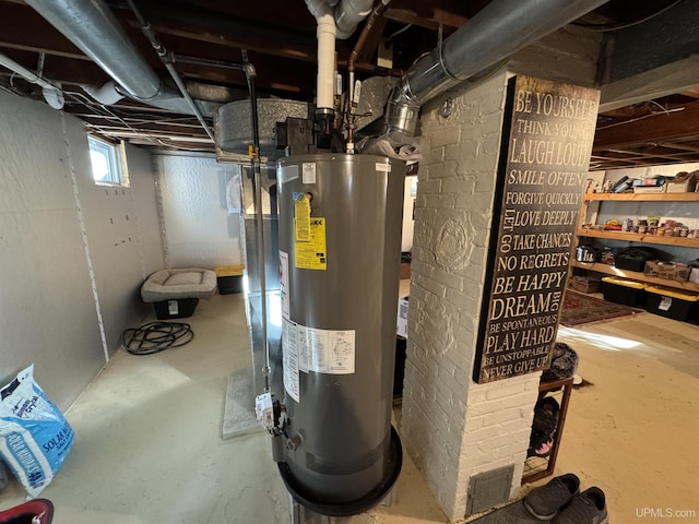 utilities with gas water heater