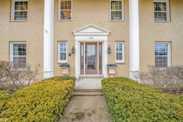 view of property entrance