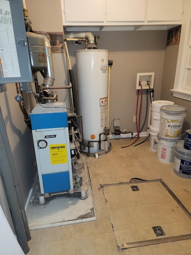 utilities with gas water heater