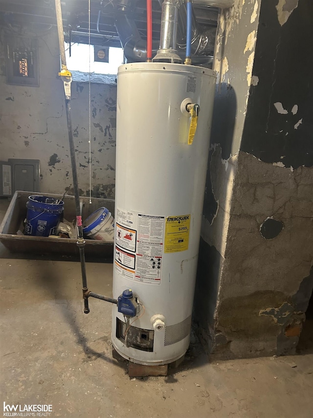 utilities with water heater