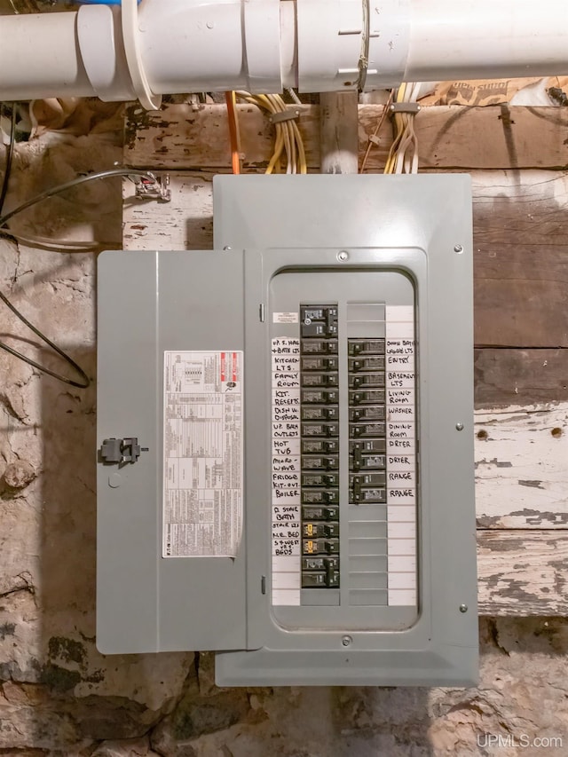 utilities with electric panel