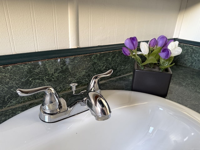 details with tasteful backsplash and sink