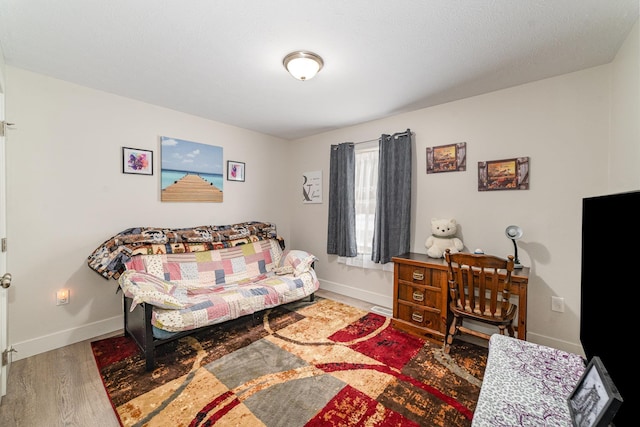 interior space featuring hardwood / wood-style floors