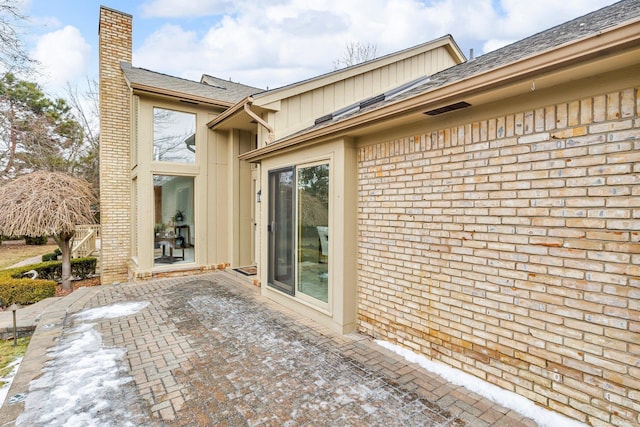 exterior space with a patio area