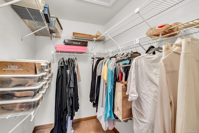 view of spacious closet