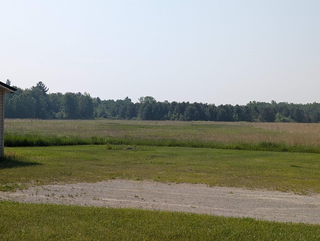 6150 Standish Rd, Bentley, MI 48613 - view of wooded area featuring a view of countryside