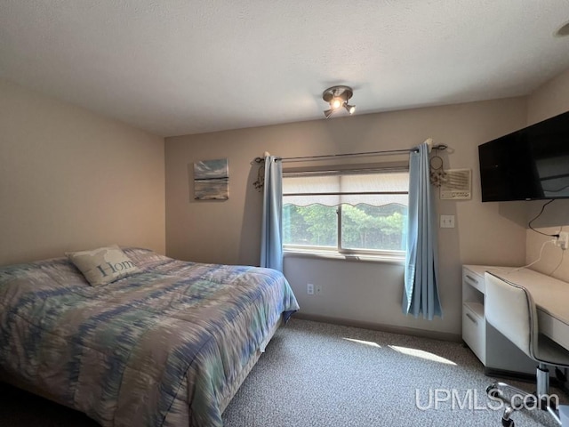 bedroom with carpet floors