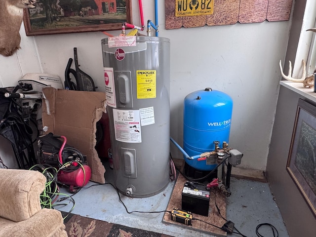 utilities with water heater