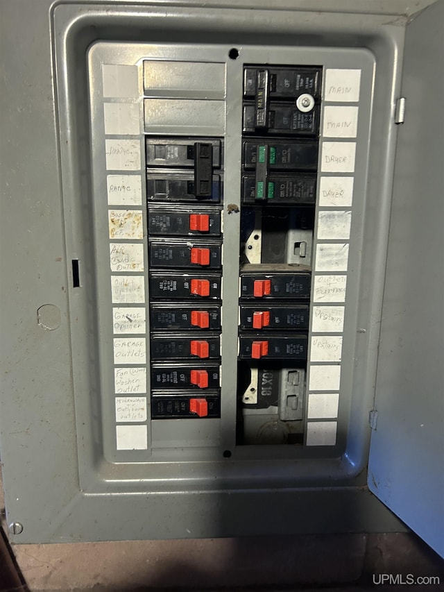 utilities with electric panel