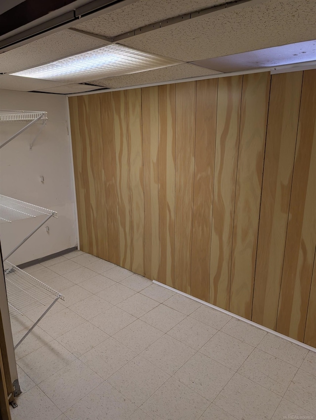 737 Claire Pointe Ct, Saint Clair Shores, MI 48081 - empty room with a drop ceiling